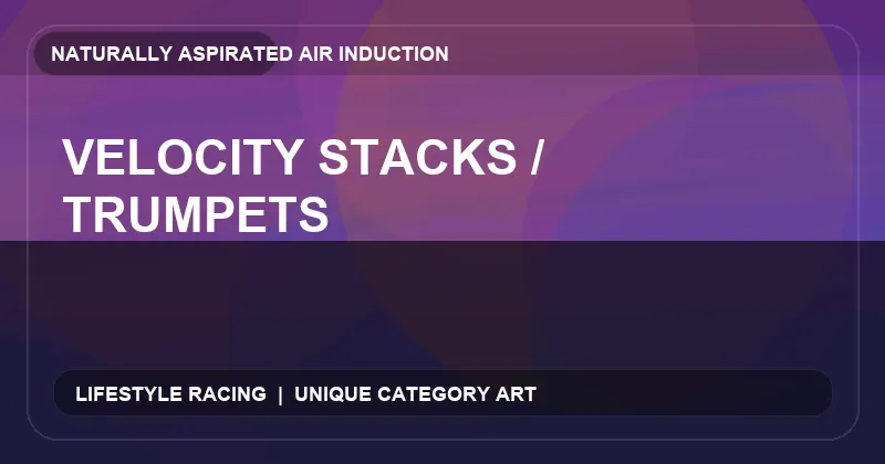 Velocity Stacks / Trumpets